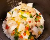 炊飯器で超簡単！シーフードカレーピラフ♪作り方4写真