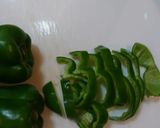 簡単！ウインナーとピーマンのカレー炒め♪作り方1写真