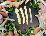 簡単！ウインナーとピーマンのカレー炒め♪作り方3写真