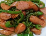 簡単！ウインナーとピーマンのカレー炒め♪作り方6写真
