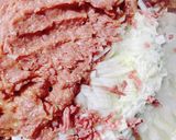 パン粉で肉汁閉じ込めて♡和風ハンバーグ作り方3写真
