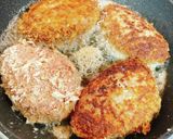 パン粉で肉汁閉じ込めて♡和風ハンバーグ作り方6写真