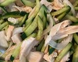 減量期に　サラダチキンアレンジ　酢の物作り方4写真