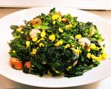 ほうれん草のバター炒め作り方7写真