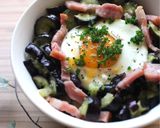 ｍレンジで茄子ベーコンのペペロンチーノ丼作り方5写真