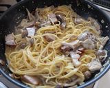 3種のきのことベーコンのクリームパスタ作り方5写真