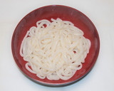 梅おろしとシラスの冷やしうどん作り方6写真