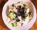 キャベツの塩こんぶのせ作り方3写真
