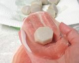 里芋の生ハム巻きフライ作り方5写真