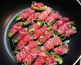 ピーマン・チーズの牛肉巻き作り方4写真