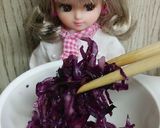 リカちゃん♡紫キャベツナンプラーマリネ作り方14写真
