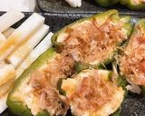 塩麹豆腐のピーマン肉詰め作り方7写真