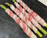 シンプルに塩胡椒で♪アスパラの肉巻き作り方2写真
