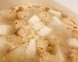 冬瓜と鶏団子のスープ作り方5写真