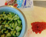 きゅうりの塩昆布と梅肉和え 簡単作り方1写真