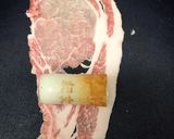 肉巻きチーズちくわ☆青のり塩味作り方3写真