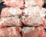 肉巻きチーズちくわ☆青のり塩味作り方6写真