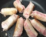 肉巻きチーズちくわ☆青のり塩味作り方9写真