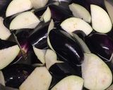 こってり☆ナスの胡麻みそ炒め作り方1写真