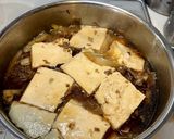 めんつゆが決め手！ご飯のおかずに肉豆腐！作り方9写真