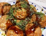 もち麦粉入 たこ焼き 作り方8写真