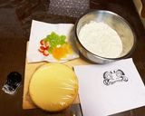 苺たっぷり♡だるまのバースデーケーキ作り方1写真