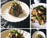 グリル焼き～コリコリする茄子和え物作り方5写真