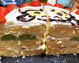 苺たっぷり♡だるまのバースデーケーキ作り方9写真