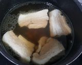 豚バラ肉のトマト煮込み。(o^^o)♪作り方3写真