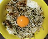 幼児食にも! 炒めて作るしらす丼作り方4写真