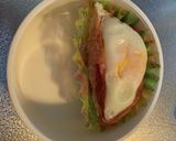 レンジでお弁当箱にぴったりのハムエッグ作り方7写真