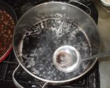 黒豆煮♪簡単黒豆の煮方♪妊活の漢方食養生作り方6写真