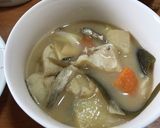 酒粕味噌汁の分量　覚え書き作り方4写真