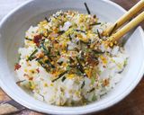 悪魔のささやき。【VSバターのりたま丼】作り方4写真