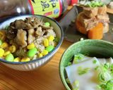 山盛りきのこのじゅわ旨混ぜご飯作り方6写真