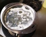究極のデトックス！貝の汁(みかん葉入り)作り方2写真