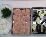 鶏むね肉となすの和風おろしポン酢作り方1写真