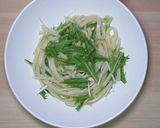 ポン酢で冷しゃぶサラダうどん作り方7写真