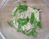 ポン酢で冷しゃぶサラダうどん作り方6写真