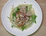 ポン酢で冷しゃぶサラダうどん作り方11写真