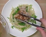 ポン酢で冷しゃぶサラダうどん作り方10写真