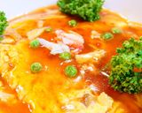 かに玉の素で簡単！毛蟹の本格かに玉作り方9写真