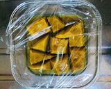 レンジで簡単めんつゆで冷凍カボチャの煮物作り方3写真