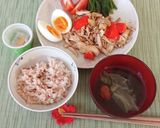 ボーンブロスチキンのにんにくレモン炒め作り方7写真
