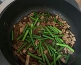 にんにく芽と豚肉入り春雨の黒酢炒め♡作り方12写真
