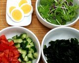 サラダ猿麺(特濃玉ねぎドレッシング)作り方2写真