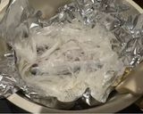 めんつゆレモンでさっぱり鰯のホイル蒸し作り方4写真