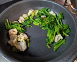 ワンパンで♡ハラミとほうれん草の中華炒め作り方3写真