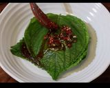 エゴマの葉キムチ | おいしいご飯のお供作り方4写真