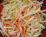 簡単！やみつき！無限もやし＆カニカマ♪作り方3写真